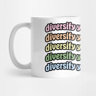 Diversify Your Bookshelf Mug